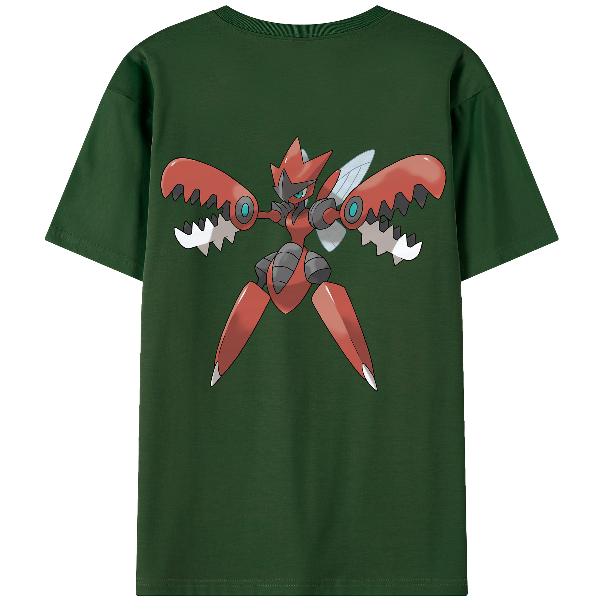 （画像用） ポケットモンスター Pokémon 綿100％半袖Tシャツ（背面プリント）
